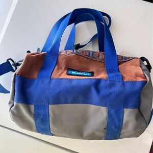 Kavu Colorblock Bag Crossbody Handbag 100% Cotton